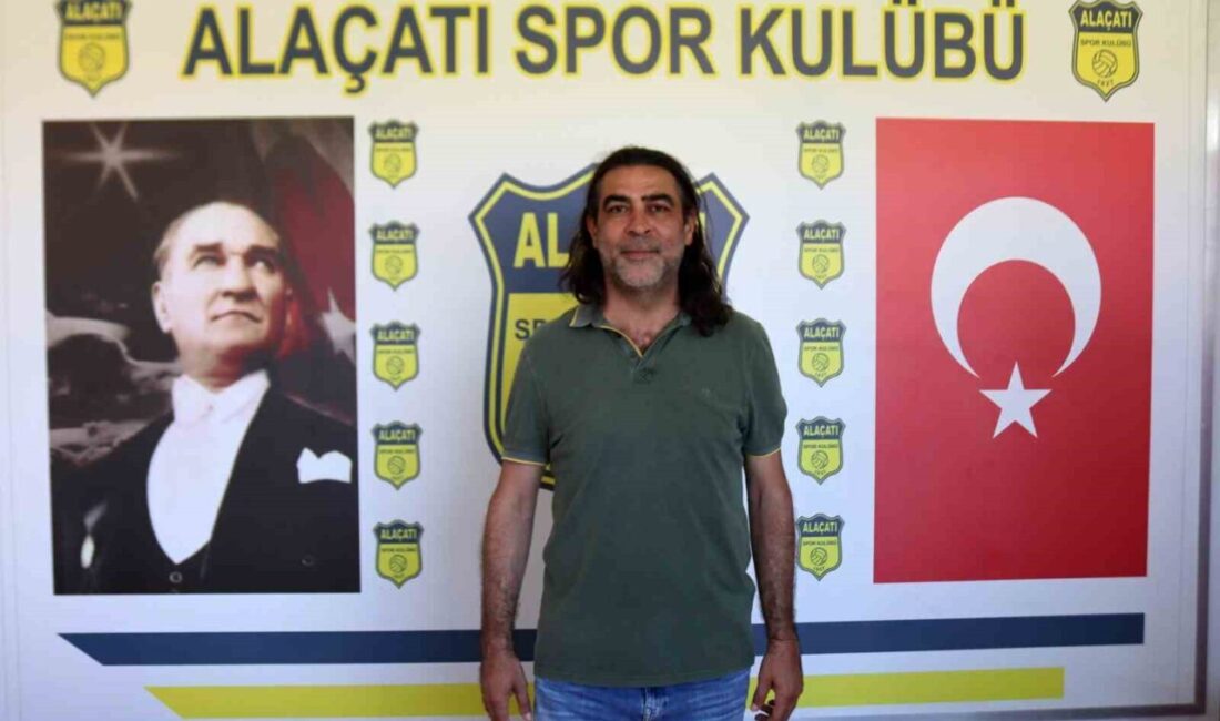 Alaçatıspor, kuruluşunun 100’üncü yılına bir sezon kala teknik direktör Bülent
