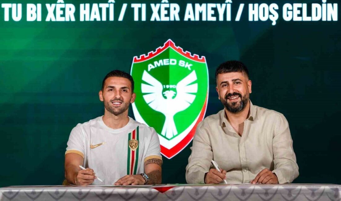 Amed Sportif Faaliyetler, Eyüpspor’dan Umut Meraş’ı transfer ettiğini duyurdu. Kulüpten