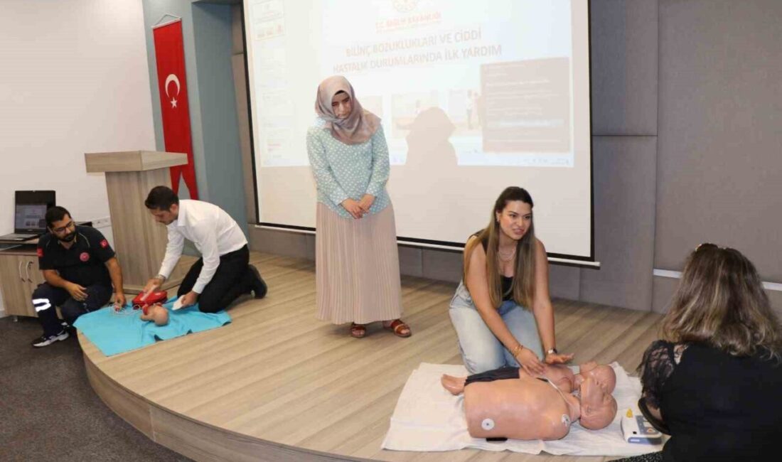Aydın Ticaret Odası (AYTO) tarafından düzenlenen Temel İlk Yardım Eğitimi’ni