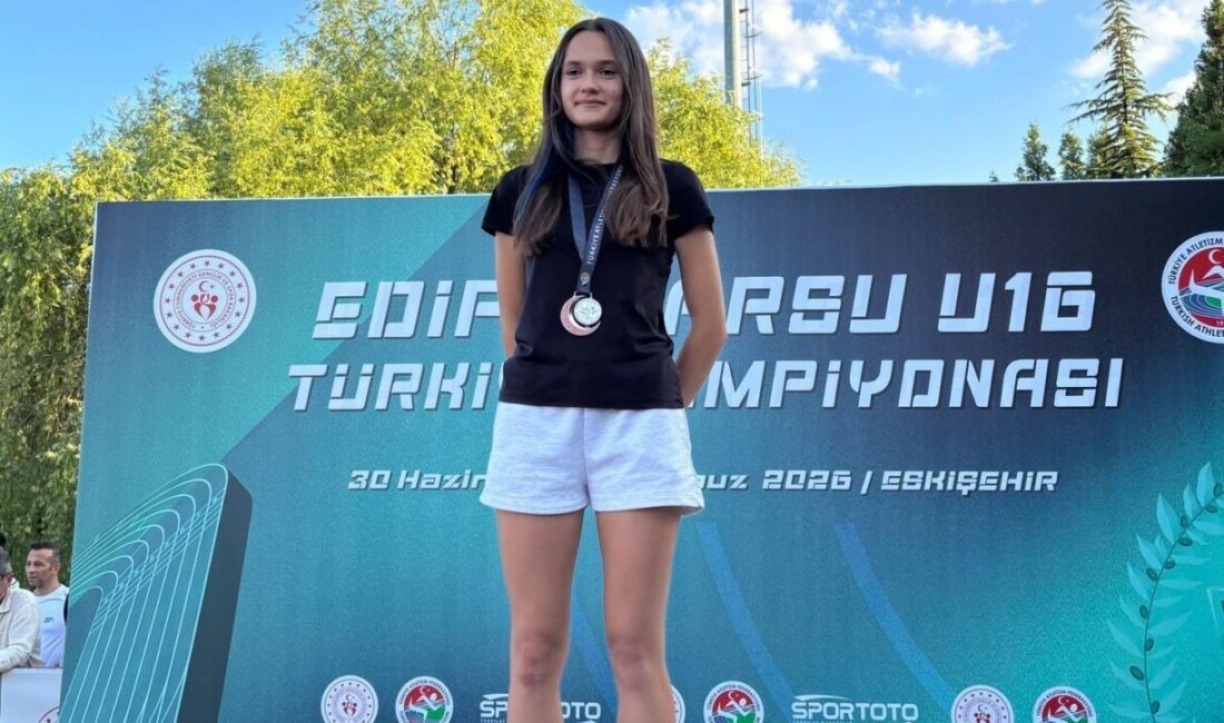 Aydınlı atlet Gaye Kadem, U16 Edip Akarsu Türkiye Atletizm Şampiyonası’nda