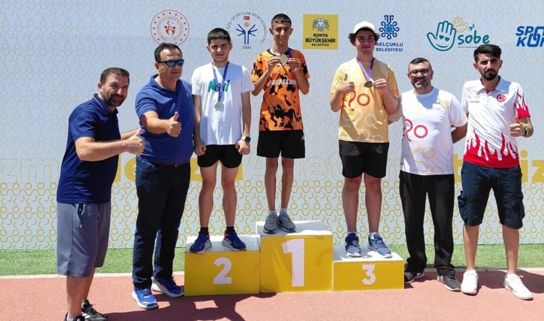 Konya’da düzenlenen SOBE Spor Oyunları kapsamında gerçekleştirilen TÖSFED Türkiye Özel