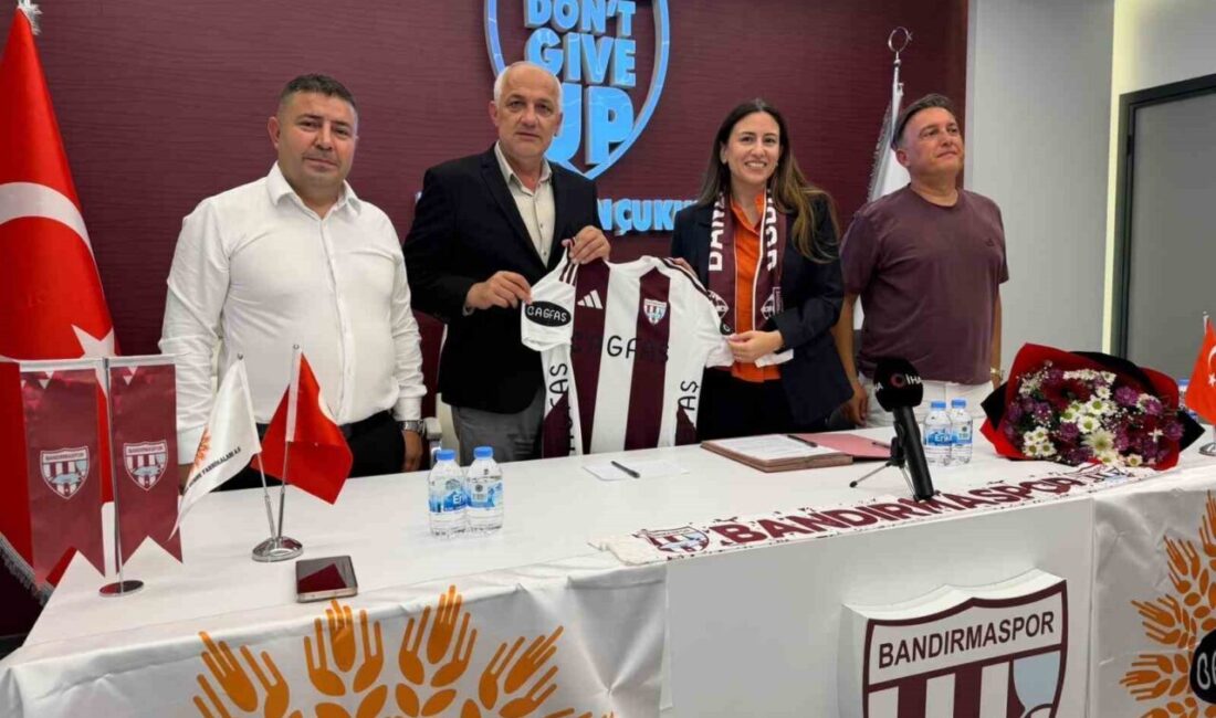 Bandırma Gübre Fabrikaları A.Ş. (BAGFAŞ), 2026-2027 sezonunda Bandırmaspor’un kol sponsoru