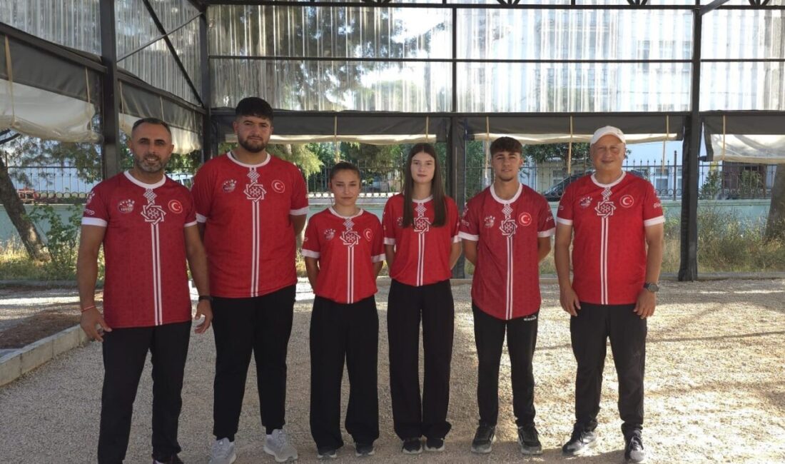 Bocce Gençler Dünya Şampiyonası’nda Türkiye’yi temsil edecek Bocce Milli Takımı,