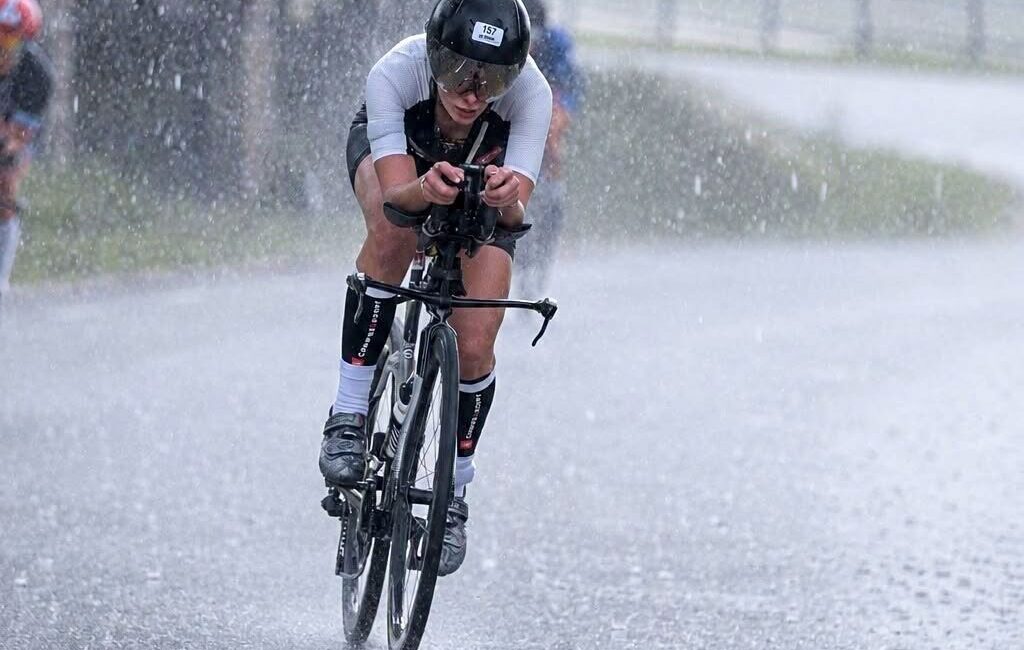Balıkesirli milli sporcu Çiğdem Gülgeç Akduman, İsveç’te düzenlenen IRONMAN 70.3