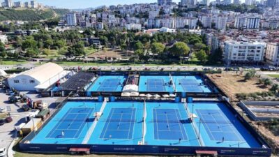 Samsun Büyükşehir Belediyesi’nin katkılarıyla düzenlenen ve tenisin nabzının Samsun’da attığı