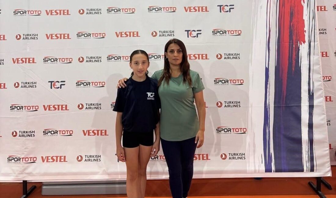 Düzce Gençlik ve Spor İl Müdürlüğü cimnastik antrenörü Öznur Kıroğlu