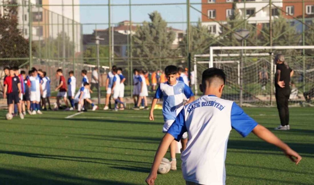 Elazığ Belediyesi tarafından çocukları spora yönlendirilmesi için başlatılan yaz sporları
