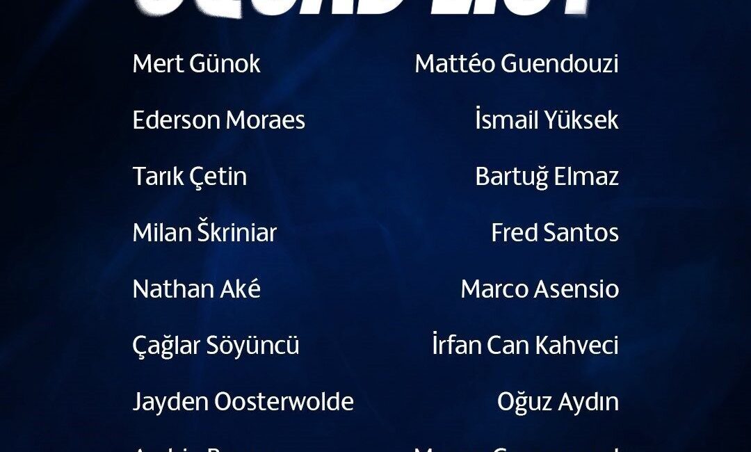 Fenerbahçe’nin, UEFA Şampiyonlar Ligi 2. eleme turu rövanşında yarın akşam