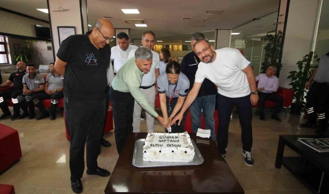 Gaziantep Üniversitesi (GAÜN) Hastanesi’nde, 26-30 Haziran Özel Güvenlik Haftası dolayısıyla