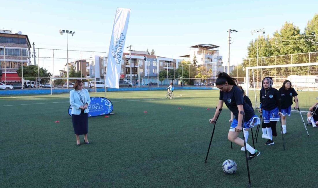 Gaziantep Büyükşehir Belediyesi, Türkiye’nin ilk Kadın Ampute Futbol Takımı’nı hayata