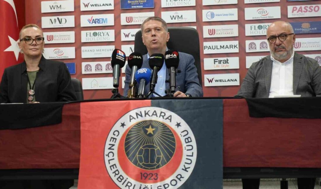 Gençlerbirliği Başkanı Haydar Arda Çakmak, yeni sezon kadro planlaması çalışmalarını