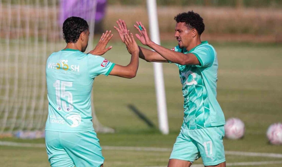 Alanyaspor, hazırlık maçında Mısır Premier Lig temsilcisi Pyramids FC’ye 2-0