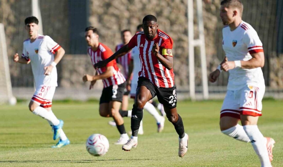 Kayserispor yeni sezon öncesi ikinci hazırlık maçında Pendikspor’a 2-1 mağlup