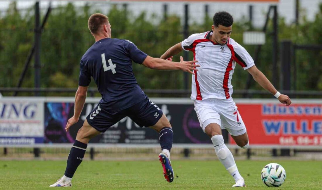1 mağlup oldu. Samsunspor, Hollanda kampındaki ilk hazırlık maçında kulüp