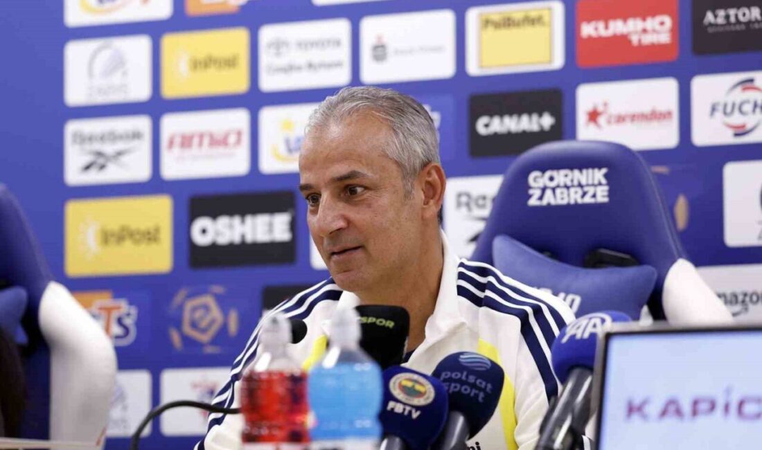 Fenerbahçe Teknik Direktörü İsmail Kartal, Gornik Zabrze karşısında ilk maçta