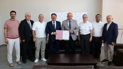 Manisa Celal Bayar Üniversitesi ile Türkiye Karate Federasyonu arasında imzalanan