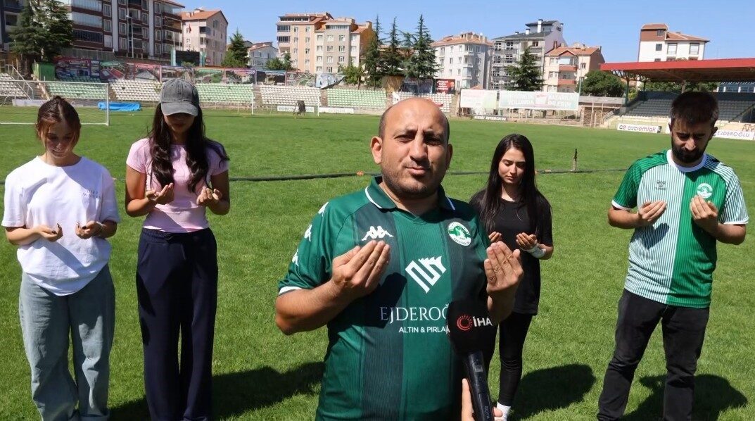 TFF 3. Lig’de mücadele eden Kırşehir Futbol Kulübü’nün amigosu Halil