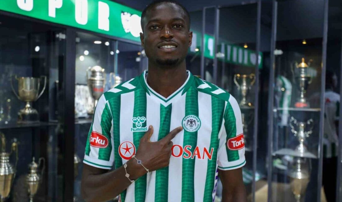 Konyaspor, Gambiyalı kanat oyuncusu Ebrima Colley ile satın alma opsiyonuyla