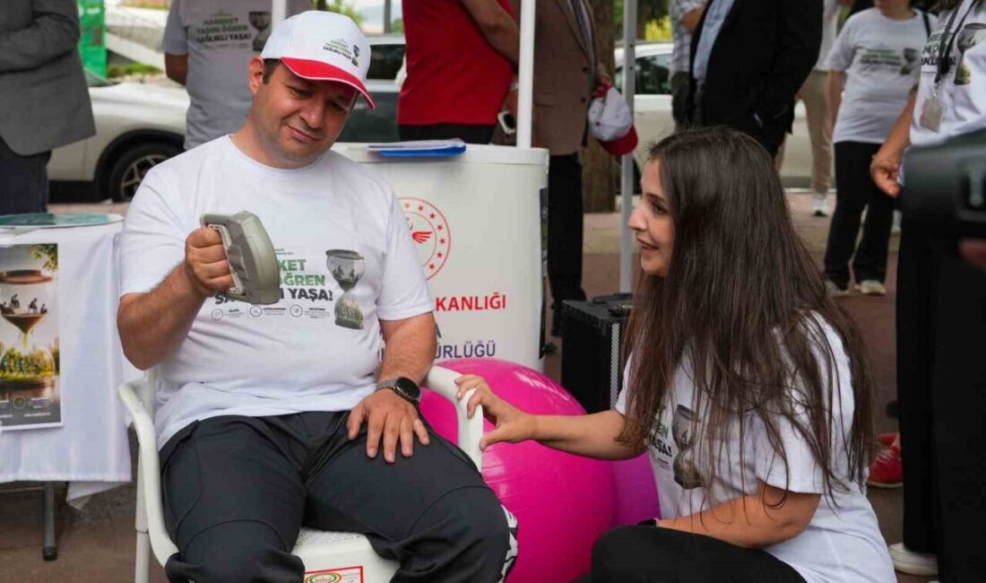 Sağlık Bakanlığı’nın “Hareket Yaşını Öğren, Sağlıklı Yaşa” kampanyasında Manisa, 46