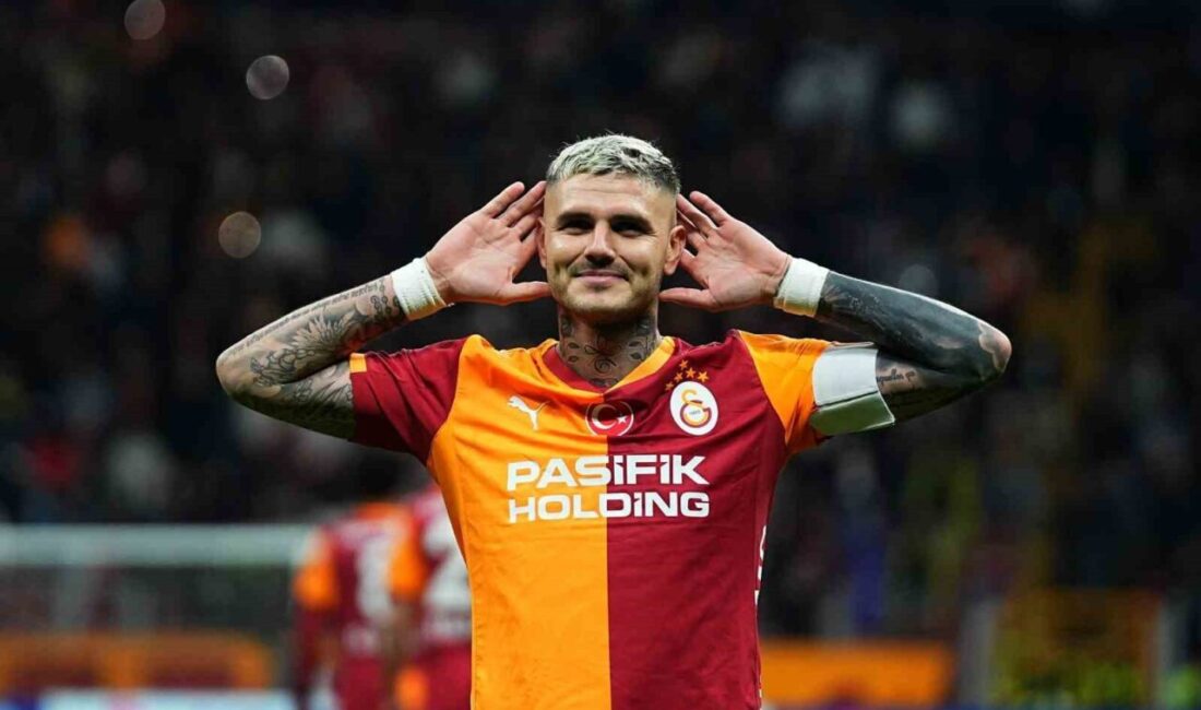 Arjantinli futbolcu Mauro Icardi, Galatasaray kariyerinde 134 resmi maçta 77