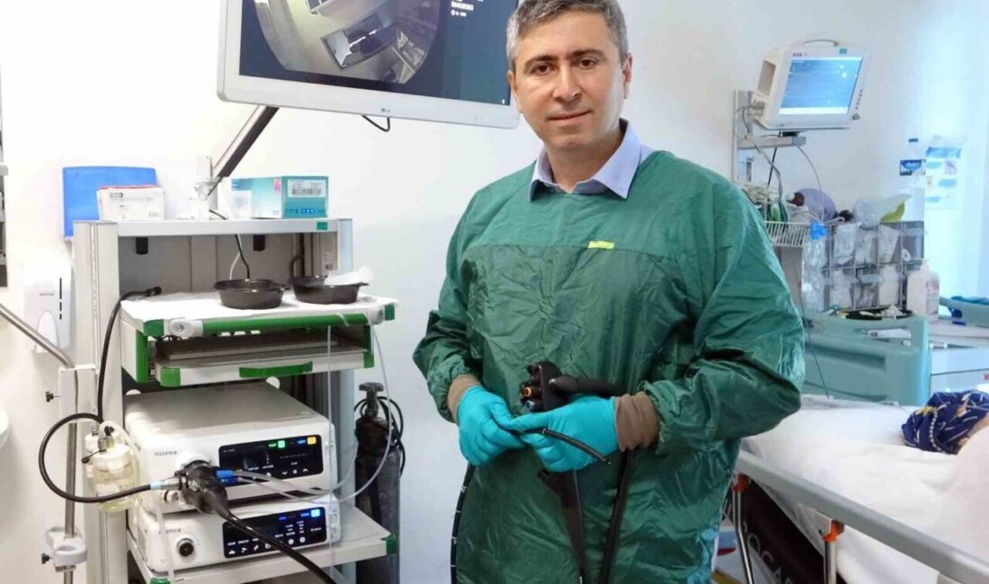 Giresun Eğitim ve Araştırma Hastanesi Gastroenteroloji Kliniği tarafından yürütülen çalışmayla