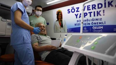 Aydın Büyükşehir Belediyesi’nin Mobil Ağız ve Diş Sağlığı Klinikleri, Germencik,
