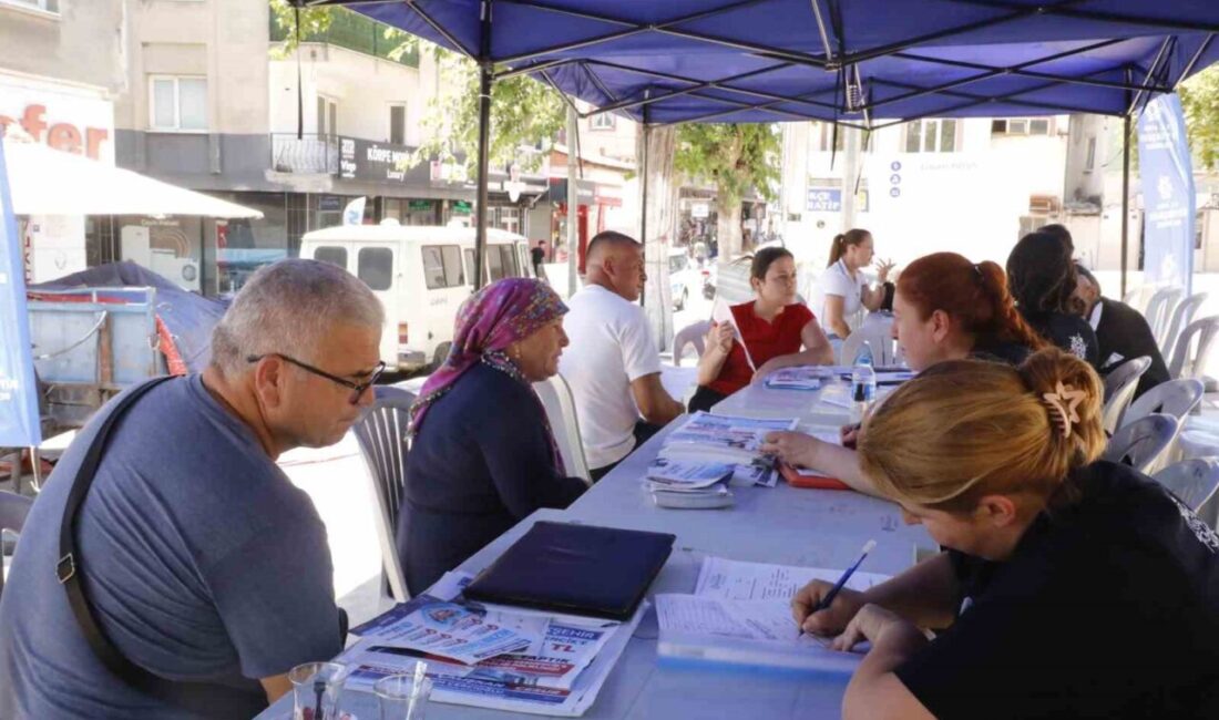 Aydın Büyükşehir Belediyesi’nin Mobil Ağız ve Diş Sağlığı Klinikleri, Germencik’in