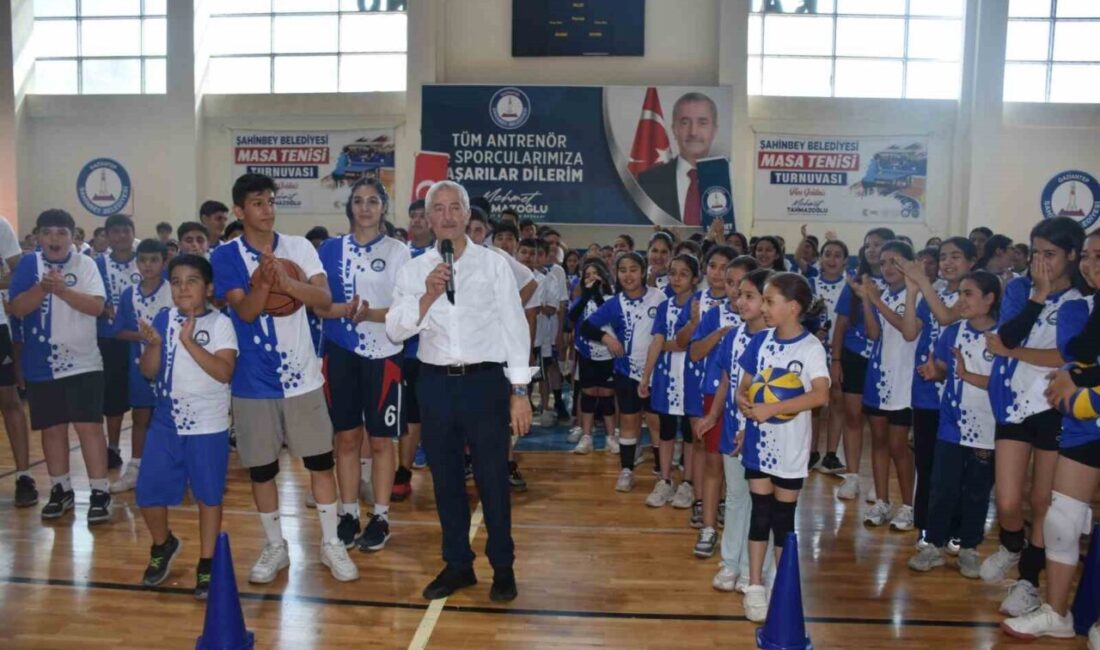 Şahinbey Belediyesi tarafından her yıl düzenlenen yaz spor okulları kapılarını