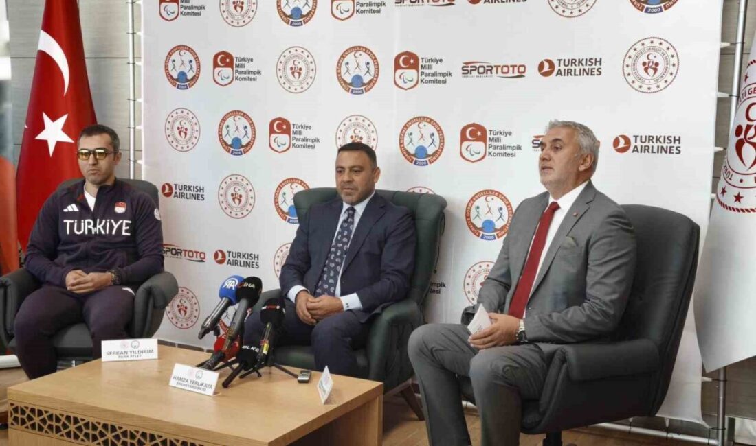 Gençlik ve Spor Bakan Yardımcısı Hamza Yerlikaya, milli para atlet