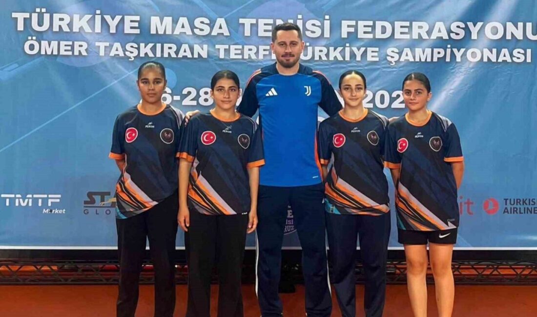 Silvan Masa Tenisi Spor Kulübü 3. Lige yükseldi. Silvan Masa