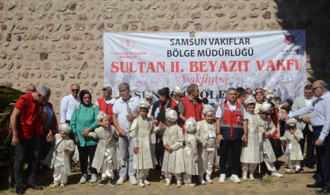 Sinop’ta, Samsun Vakıflar Bölge Müdürlüğü Sultan II. Beyazıt Vakfiyesi bünyesinde