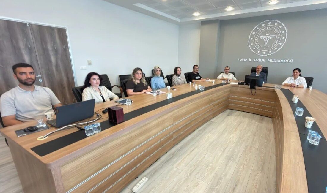 Sinop İl Sağlık Müdürlüğü tarafından Sağlıklı Hayat Merkezi hizmetlerinin değerlendirilmesine