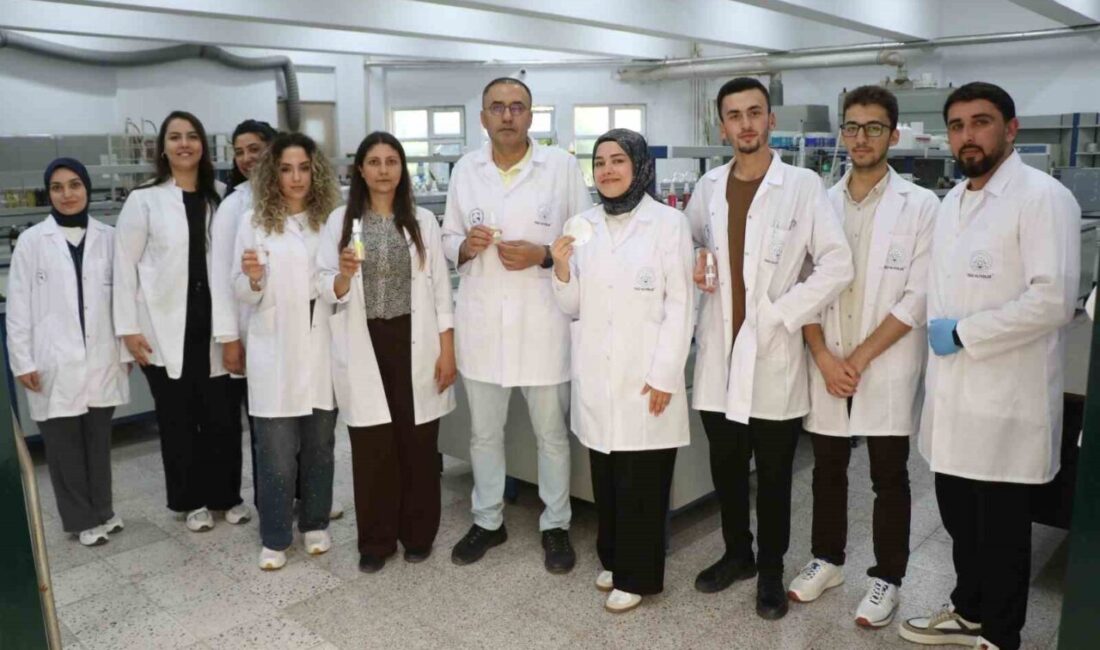 Tokat Gaziosmanpaşa Üniversitesi’nde doğal bitki özlerinden geliştirilen ve çocukların da