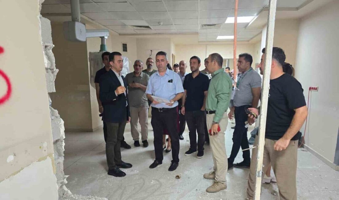 Mersin İl Sağlık Müdürü Mustafa Ekici, Toros Devlet Hastanesi Acil
