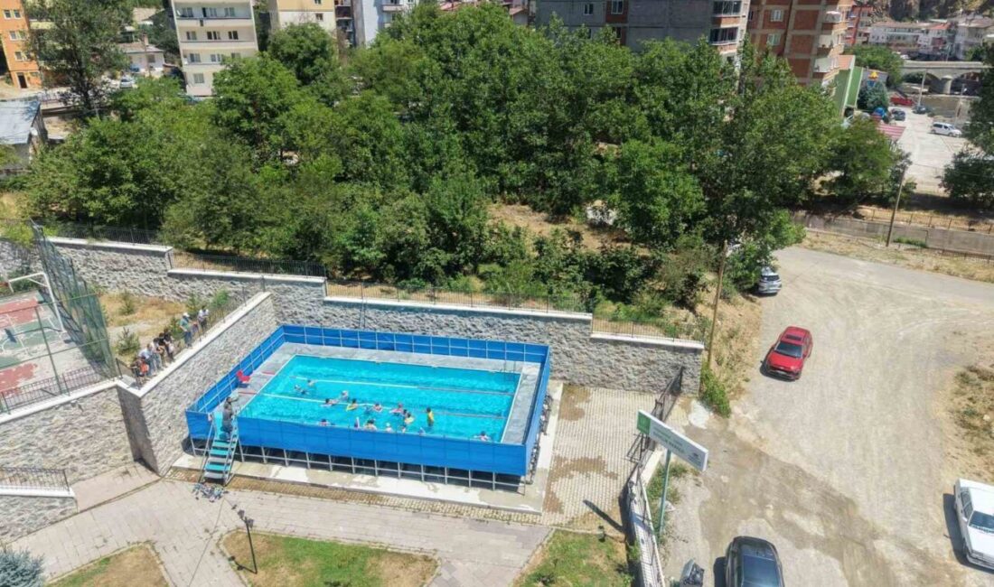 Gümüşhane’nin Torul ilçesinde Gençlik ve Spor İl Müdürlüğü tarafından kurulan