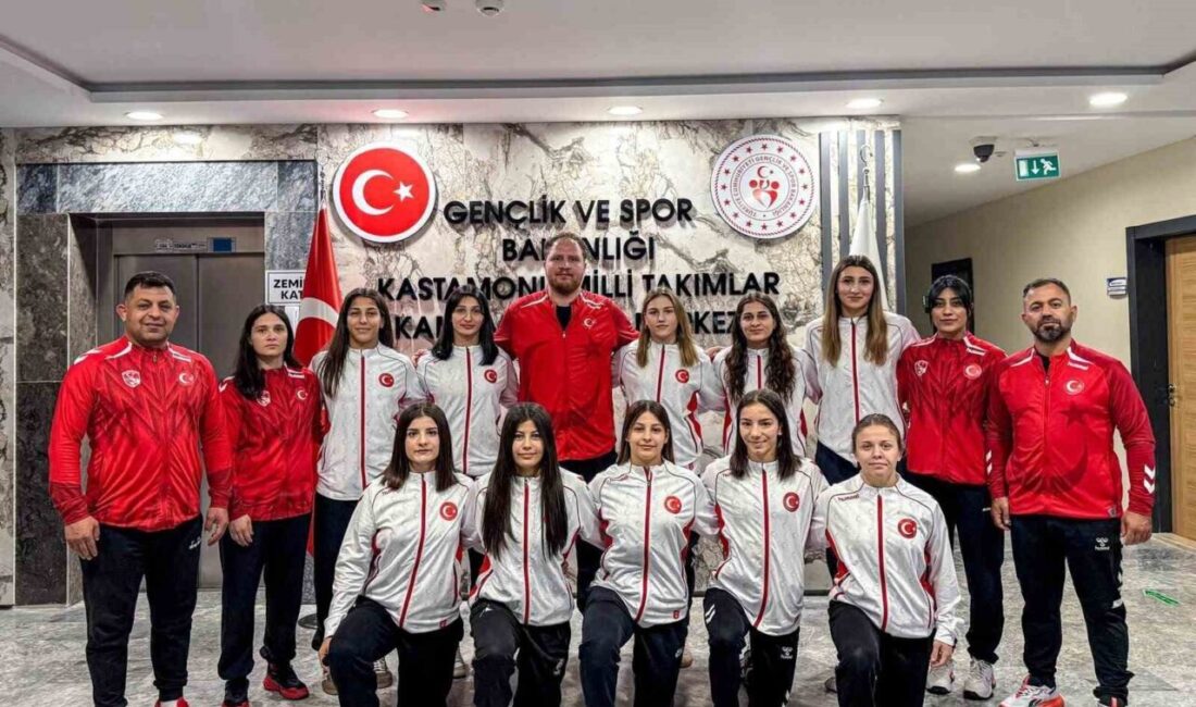 Kuzey Makedonya’da yarın başlayacak olan U20 Avrupa Güreş Şampiyonası’na katılacak
