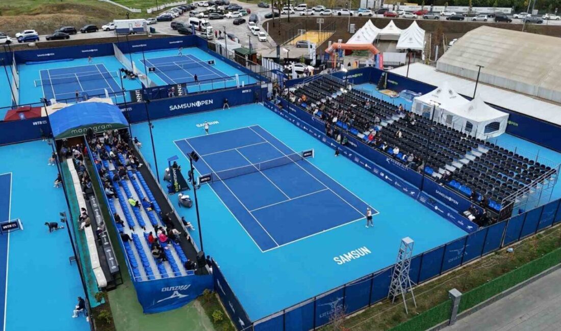 Samsun Büyükşehir Belediyesi’nin katkılarıyla düzenlenen Uluslararası Samsun Open ATP Challenger