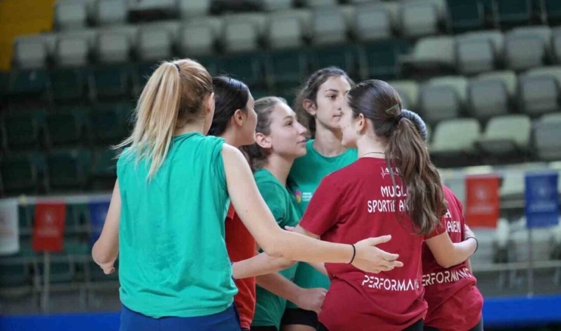 ANALİG (Anadolu Yıldızlar Ligi) 2. Etap Voleybol müsabakaları öncesinde Muğla’yı