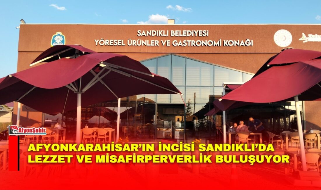 Afyonkarahisar’ın önemli ilçelerinden Sandıklı’da hizmet veren Sandıklı Belediyesi Sosyal Tesisleri,