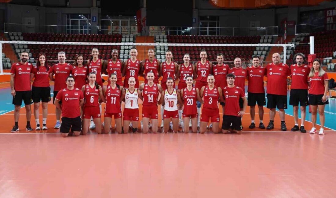 Son Avrupa ve Milletler Ligi şampiyonu A Milli Kadın Voleybol