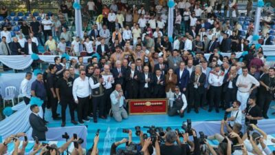 CW Enerji Türkiye Yağlı Güreş Ligi 7. etabı kapsamında düzenlenen