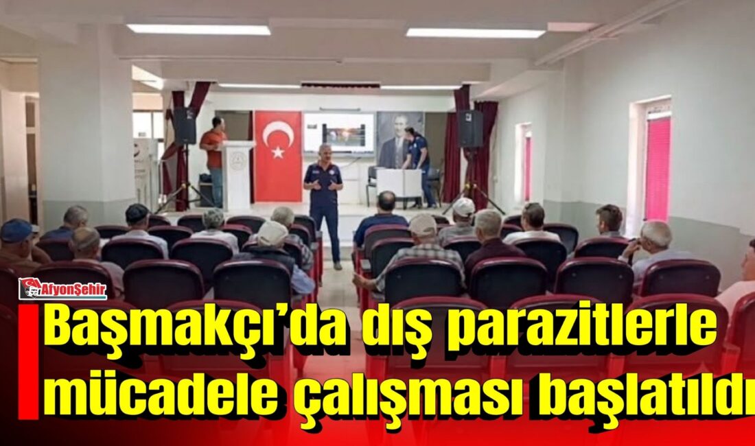 Başmakçı Kaymakamlığı koordinesinde, vatandaşların, tarımsal üretimin ve hayvan sağlığının korunmasına