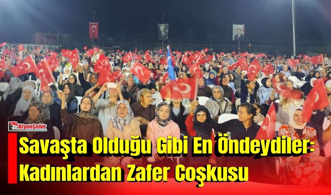 30 Ağustos Zafer Haftası kapsamında Afyonkarahisar’ın Şuhut ilçesinde düzenlenen program,