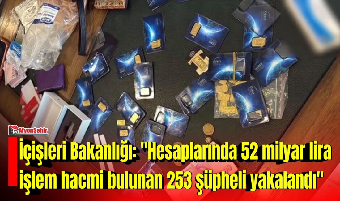 İçişleri Bakanlığı, polis ekiplerince 22 ilde nitelikli dolandırıcılık suçlarına yönelik