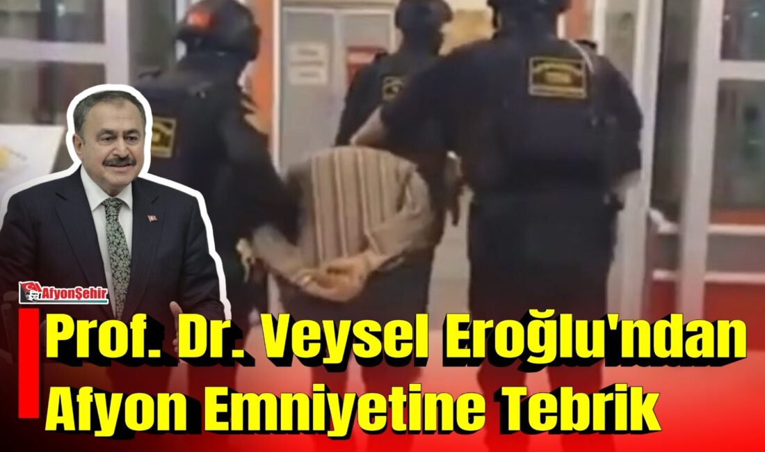 Eski Orman ve Su İşleri Bakanı Prof. Dr. Veysel Eroğlu,