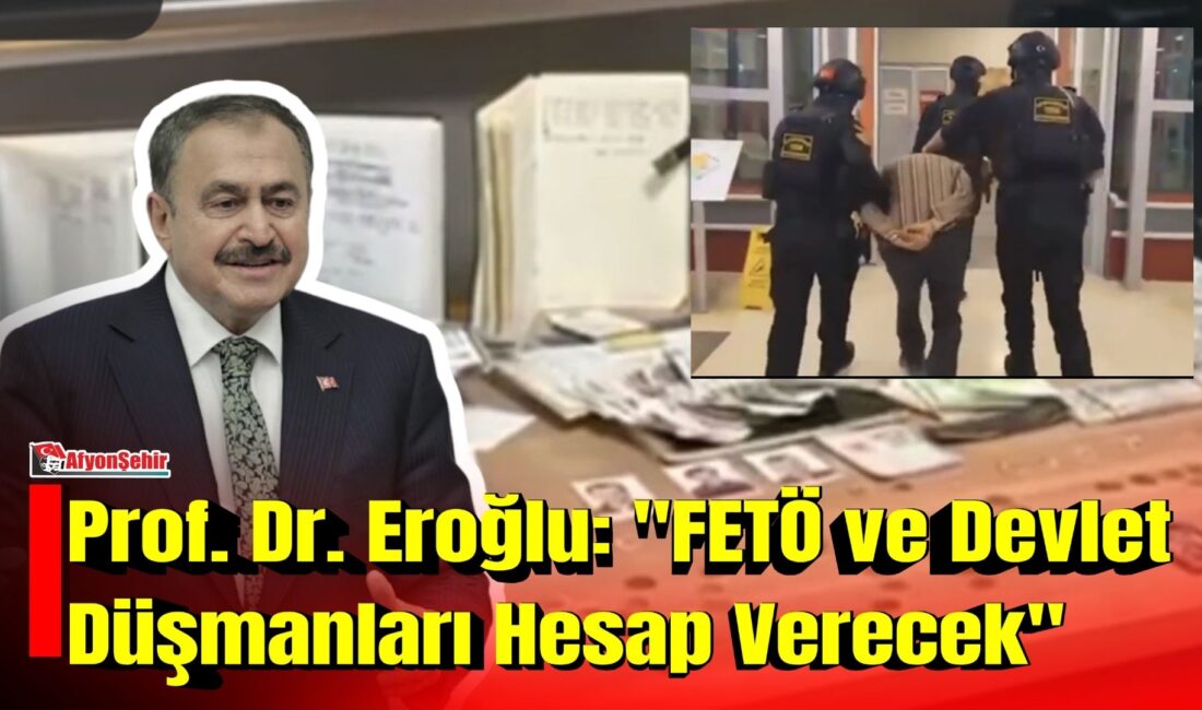 Eski Orman ve Su İşleri Bakanı Prof. Dr. Veysel Eroğlu,
