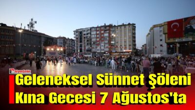 Afyonkarahisar Belediyesi, her yıl düzenlediği Geleneksel Sünnet Şöleni kapsamında gerçekleştirilecek