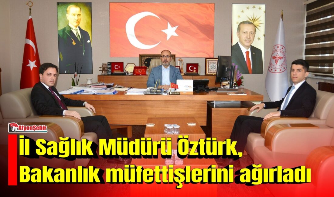 Afyonkarahisar İl Sağlık Müdürü Dr. Hakkı Öztürk, Sağlık Bakanlığı Türkiye