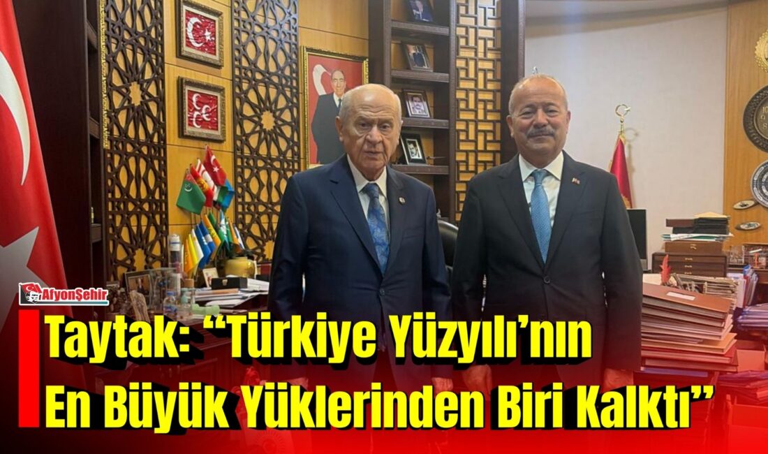 Milliyetçi Hareket Partisi Afyonkarahisar Milletvekili Mehmet Taytak, TBMM Genel Kurulu’nda