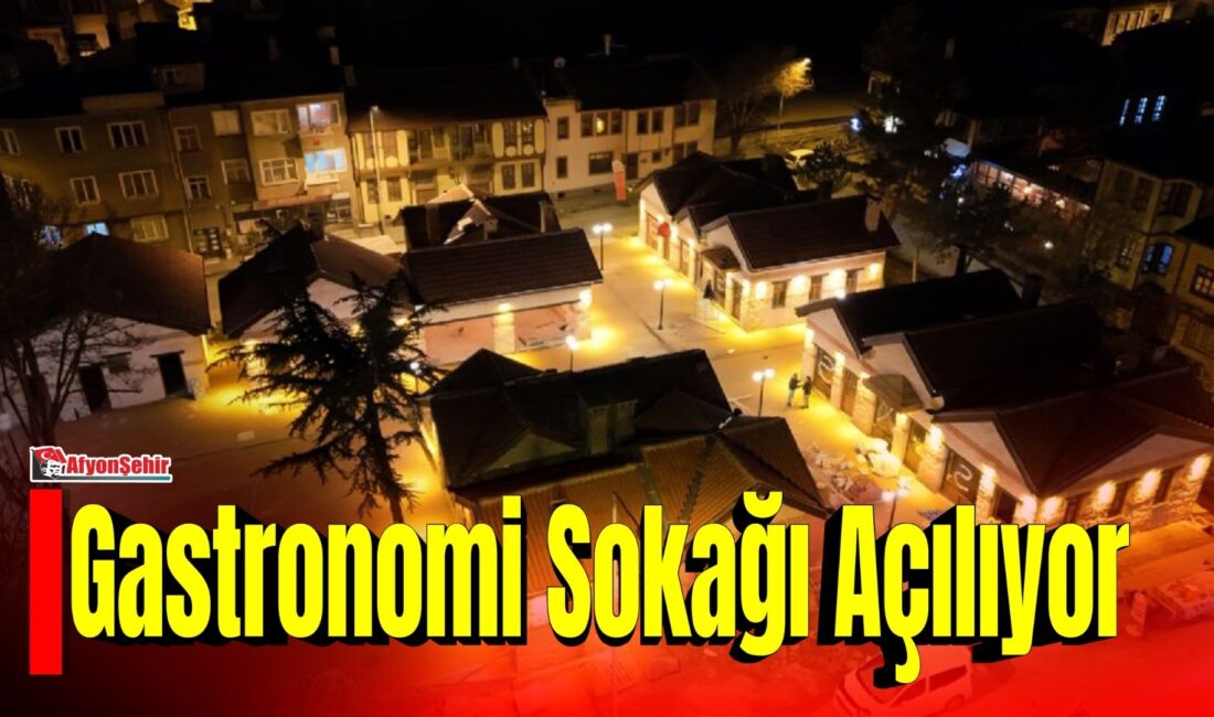 Afyonkarahisar’da şehrin gastronomi kültürünü ve yöresel lezzetlerini ön plana çıkaracak